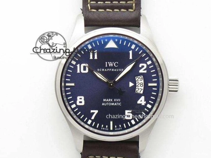 MIROTIME 0706 Pilot Chrono IW388003 Real Ceramic V6F 1:1 Best Edition On Black Nylon Strap A StreetReady 7284